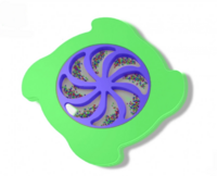 Тактильно-развивающая панель «Вращение радуги» - fgospostavki.ru - Белово