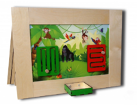 Тактильно-развивающая панель «Животные» - fgospostavki.ru - Белово