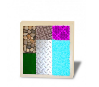 Тактильно-развивающая панель с разными текстурами - fgospostavki.ru - Белово