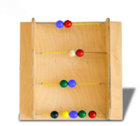 Тактильно-развивающая панель с текстурами и радужными шариками - fgospostavki.ru - Белово