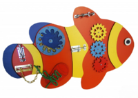 Бизиборд «Оранжевая рыбка» - fgospostavki.ru - Белово