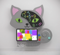 Интерактивный бизиборд с программным логопедическим комплексом и элементами «Кошечка» - fgospostavki.ru - Белово