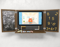 Интерактивный бизиборд с программным логопедическим комплексом и элементами «Школьная доска» - fgospostavki.ru - Белово