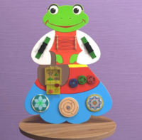 Бизиборд «Лягушка» - fgospostavki.ru - Белово