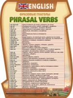 Стенд "Фразовые глаголы" - fgospostavki.ru - Белово