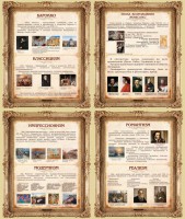 Стенд "Художественные стили" - fgospostavki.ru - Белово