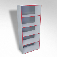 Шкаф широкий открытый ТР1 ЛДСП - fgospostavki.ru - Белово