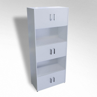 Шкаф широкий полуоткрытый ТР4 ЛДСП  - fgospostavki.ru - Белово