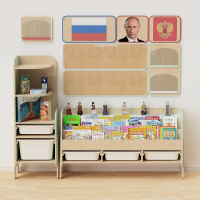 Средний уголок патриотического воспитания в группе ДОУ - «Родина моя» - fgospostavki.ru - Белово