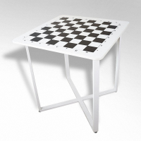 Стол шахматный "Турнир ТР" на металлокаркасе - fgospostavki.ru - Белово