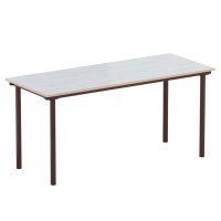 Стол обеденный 6-местный под скамейки на круглой трубе - fgospostavki.ru - Белово