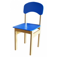 Стул детский (спинка и сиденье цветные) рост. гр. 1 - fgospostavki.ru - Белово