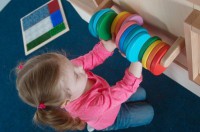 Тактильно-развивающая панель “Цветные круги” - fgospostavki.ru - Белово