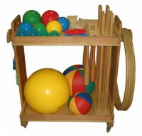 Тележка с гимнастическими снарядами (детская комплектация) - fgospostavki.ru - Белово