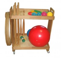 Тележка с гимнастическими снарядами (взрослая комплектация) - fgospostavki.ru - Белово