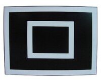 Щит баскетбольный навесной на шведскую стенку (ламинированная фанера), размер 700х700 миллиметров - fgospostavki.ru - Белово