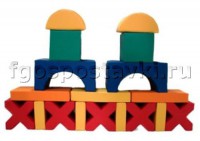 Мягкий модуль-конструктор "Терем" (18 элементов) - fgospostavki.ru - Белово