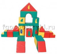 Модуль-конструктор "Теремок" (20 элементов) - fgospostavki.ru - Белово