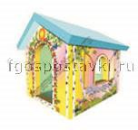 Домик игровой "Теремок" с рисунком (трансформируется в маты) - fgospostavki.ru - Белово