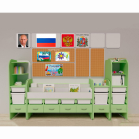 Уголок патриотического воспитания для дошкольников "Россия" Максимальный - fgospostavki.ru - Белово