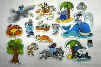 Дидактический набор навесных элементов «Сказка «Доктор Айболит» - fgospostavki.ru - Белово