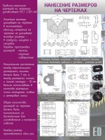Стенд "Нанесение размеров на чертежах" - fgospostavki.ru - Белово