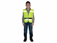 Световозвращающий жилет на молнии для пешеходов - fgospostavki.ru - Белово