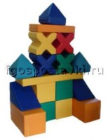 Мягкий модуль-конструктор "Замок" (17 элементов) - fgospostavki.ru - Белово