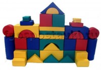 Мягкий модуль-конструктор "Замок" (33 элемента) - fgospostavki.ru - Белово