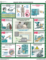 Комплект плакатов "Безопасность работ на металлообрабатывающих станках" - fgospostavki.ru - Белово