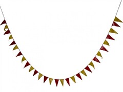 Флажная лента (5 метров, флажок 15*30 сантиметров) - fgospostavki.ru - Белово