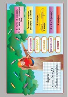 Комплект таблиц. Математика. Простые задачи. - fgospostavki.ru - Белово