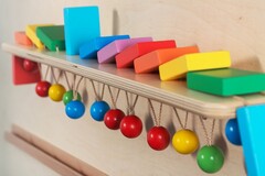 Тактильно-развивающая панель “Разноцветное домино” - fgospostavki.ru - Белово