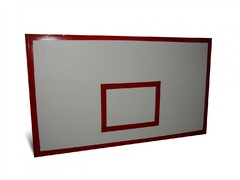 Щит баскетбольный игровой (влагостойкая фанера, металлическая рама), 1800х1050 миллиметров - fgospostavki.ru - Белово