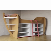 Детская кровать-чердак «Корабль» - fgospostavki.ru - Белово