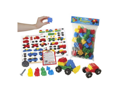 Конструктор «Транспортные средства» 64 детали - fgospostavki.ru - Белово