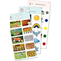 Комплект из 10 карточек "Обучающий калейдоскоп для ДО. Познание. Мир природы" - fgospostavki.ru - Белово