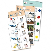 Комплект из 10 карточек "Обучающий калейдоскоп для ДО. Эксперимент. Вещество" - fgospostavki.ru - Белово