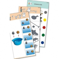 Комплект из 10 карточек "Обучающий калейдоскоп для ДО. Эксперимент. Сила" - fgospostavki.ru - Белово