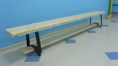 Скамейка гимнастическая (металлические ножки, лак) (2,5 м)  - fgospostavki.ru - Белово