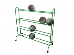 Стеллаж для хранения мячей на колесах - fgospostavki.ru - Белово