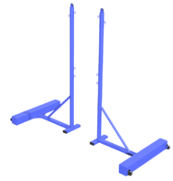 Стойка для бадминтона передвижная с противовесом (2 штуки) - fgospostavki.ru - Белово