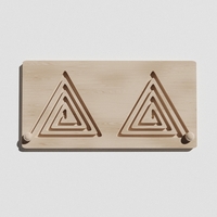 Такт-панель «Треугольный лабиринт №14» - fgospostavki.ru - Белово