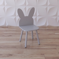 Стул «Ушки на макушке» белый - fgospostavki.ru - Белово