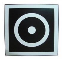 Щит для метания в цель навесной (600х600 миллиметров, ламинированная фанера) - fgospostavki.ru - Белово