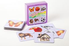 Набор магнитных карточек "Устный счет" (фон фиолетовый) - fgospostavki.ru - Белово