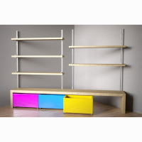 Стеллаж «Яркие дни» - fgospostavki.ru - Белово