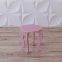 Табурет «Царевна» розовый - fgospostavki.ru - Белово