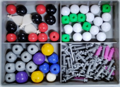 Комплект моделей атомов для составления моделей молекул со стержнями демонстрационный - fgospostavki.ru - Белово