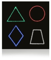 Панель "Цветные фигуры 4” (вариант 2) - fgospostavki.ru - Белово